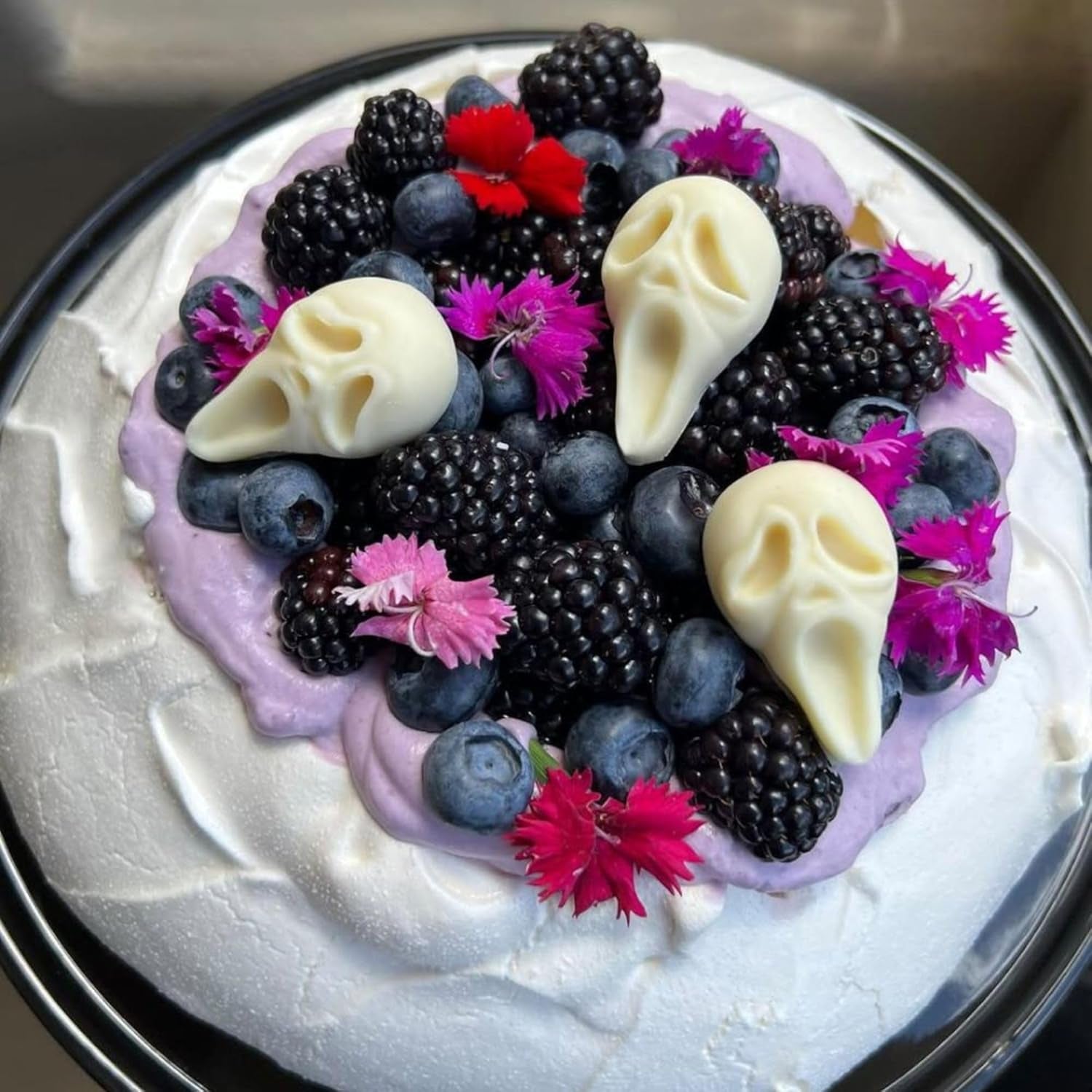 icemolds Horror Movie Character Molds – Halloween Silicone Molds for Chocolate, Candy, Resin, Crafts – 3D Scary Film Icons for Party Treats & DIY Decor (Orange)