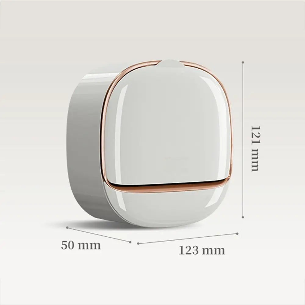 Soap Dish with Drainage Box Punch-Free Soap Holder Bathroom Drain Soap Box Flip Drain Soap Storage Case Bathroom Accessories