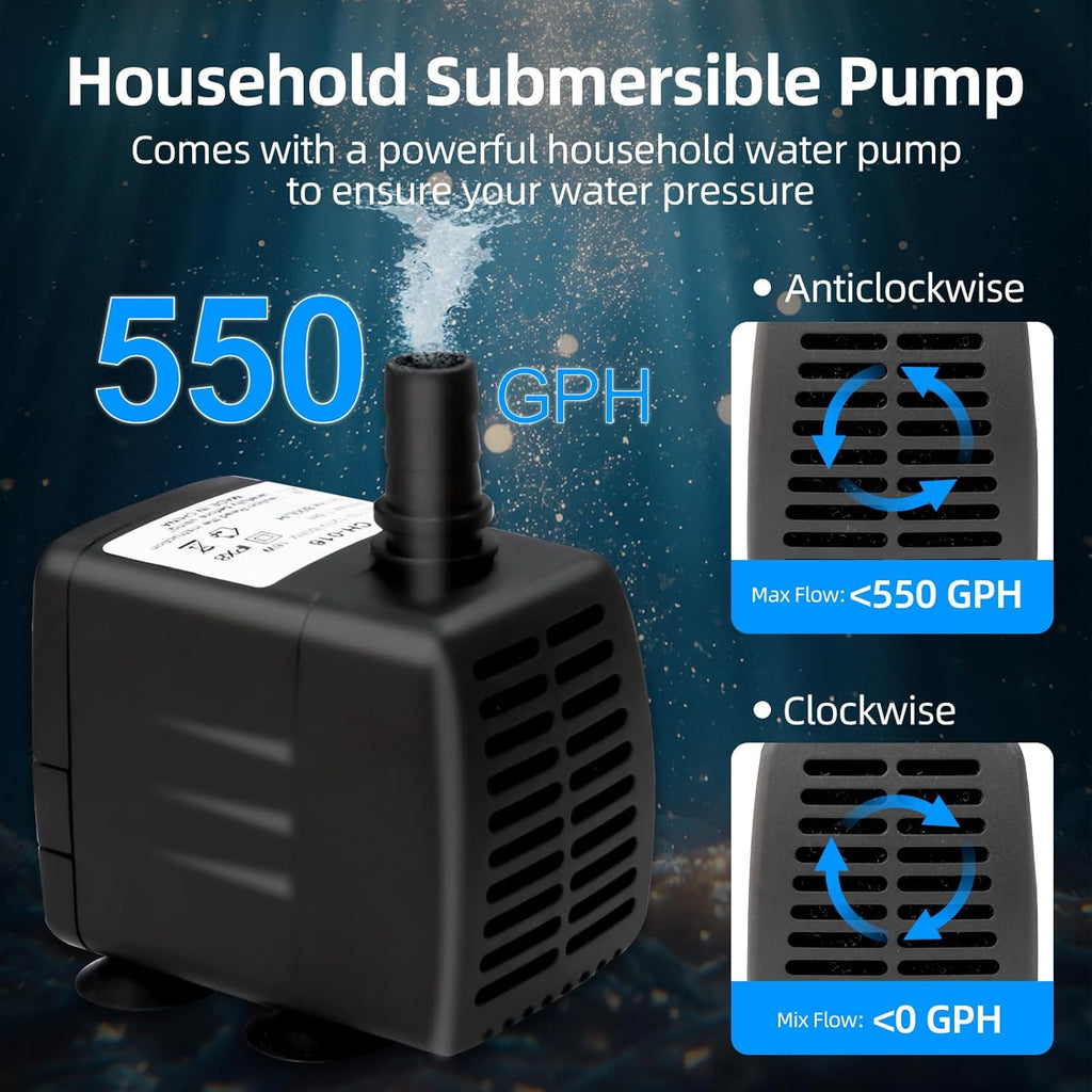 Ice Bath Chiller for Cold Plunge,1/3 HP Ice Bath Chiller with Household Submersible Water Pump,Insulation Pipe, Ideal for Cold Bath Plunge Tub