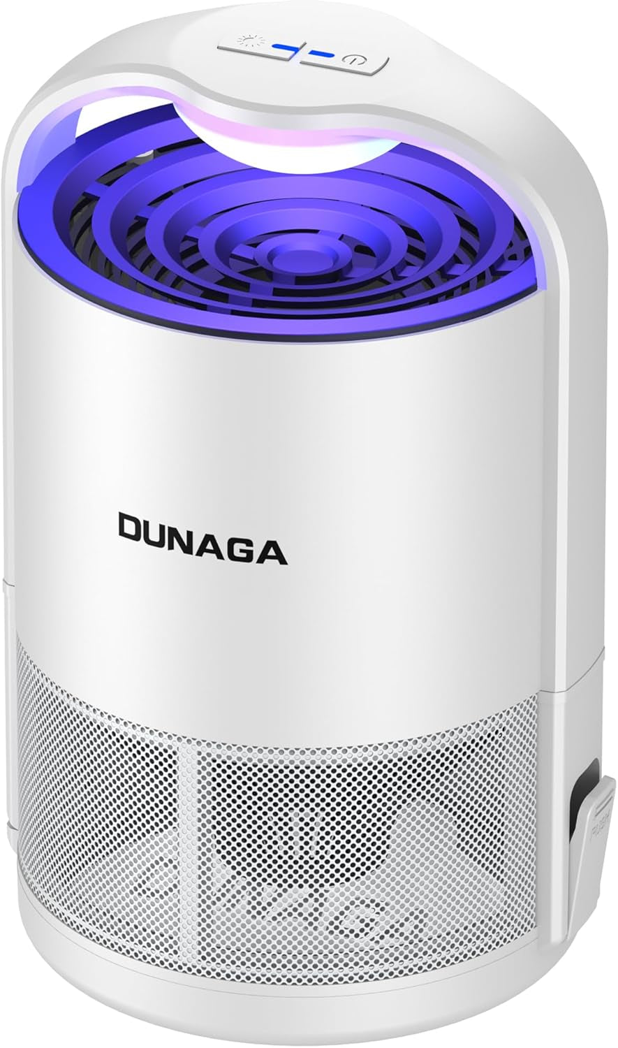 Fly Traps, Fruit Fly Trap Indoor, Gnat Traps, Bug Zapper Indoor,Mosquito Traps with 10 Sticky Glue Boards, Black