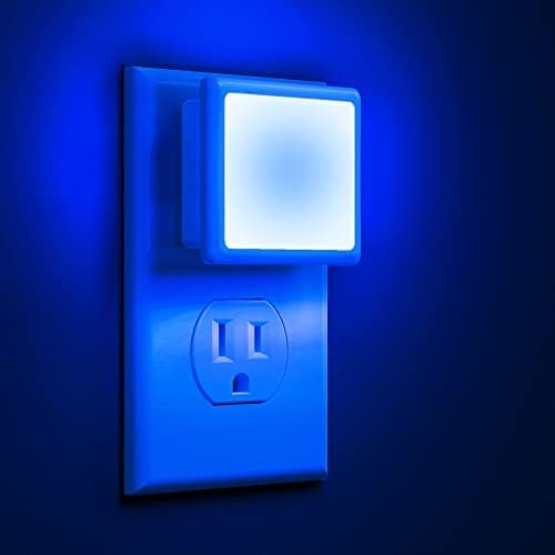 Night Lights Plug into Wall 2-Pack, 0.3W Plug in Night Light, Dusk to Dawn, 3000K Soft White, Bright Nightlight Auto-On/Off, for Adults Kids Room Bedroom Bathroom Hallway Kitchen, Non-Dim