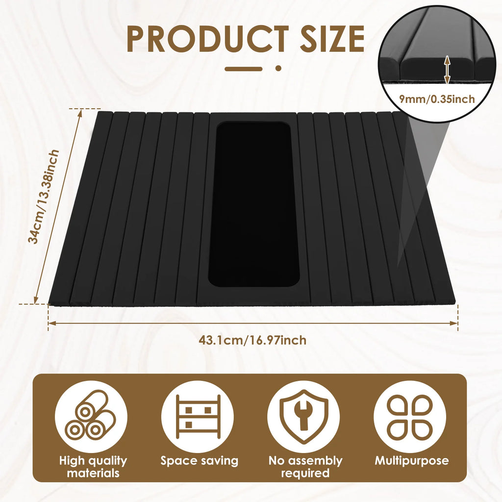 Wood Sofa Arm Tray Sofa Tray in Folding Design Sturdy and Robust Sofa Tray Convenient Sofa Tray for Storage Sofa Tray Home