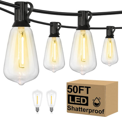 LED Outdoor String Lights 100FT 