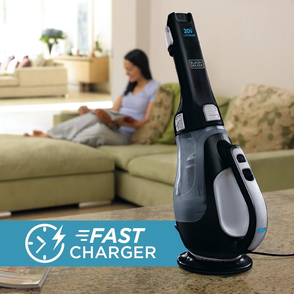 Dustbuster 20V Cordless Handheld Vacuum, Pet Hair Vacuum for Home and Car, Powerful Suction (BDH2000L)