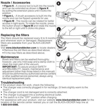 Dustbuster 20V Cordless Handheld Vacuum, Pet Hair Vacuum for Home and Car, Powerful Suction (BDH2000L)