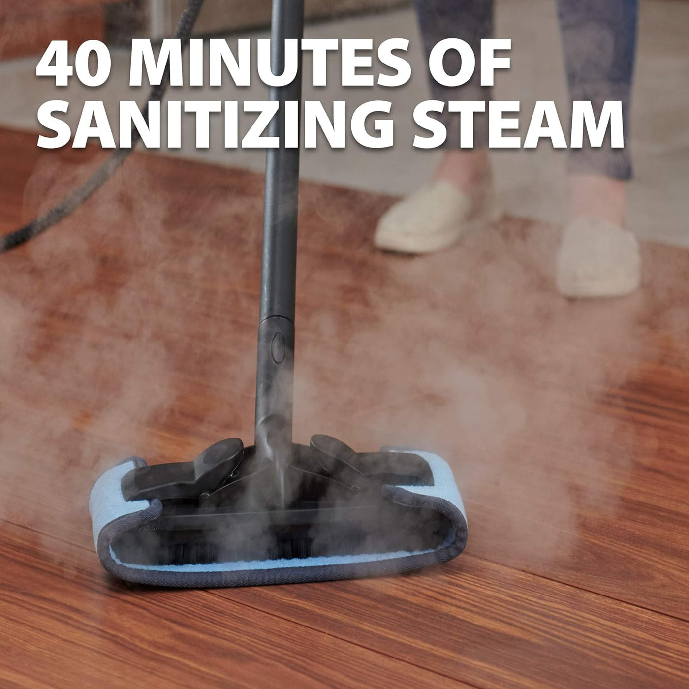 Spraytech 0282014 915E On-Demand Steam Cleaner & Wallpaper Removal, Multipurpose Power Steamer, 18 Attachments Included (Some Pieces Included in Storage Compartment) for Floor