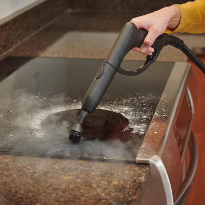 Spraytech 0282014 915E On-Demand Steam Cleaner & Wallpaper Removal, Multipurpose Power Steamer, 18 Attachments Included (Some Pieces Included in Storage Compartment) for Floor