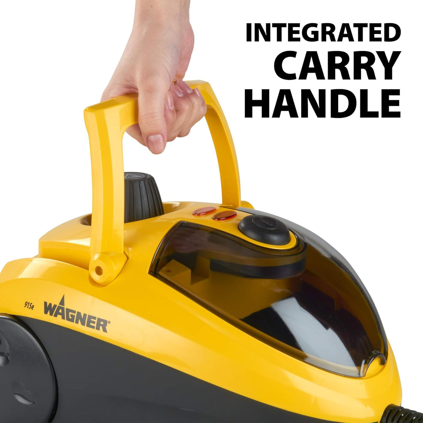 Spraytech 0282014 915E On-Demand Steam Cleaner & Wallpaper Removal, Multipurpose Power Steamer, 18 Attachments Included (Some Pieces Included in Storage Compartment) for Floor