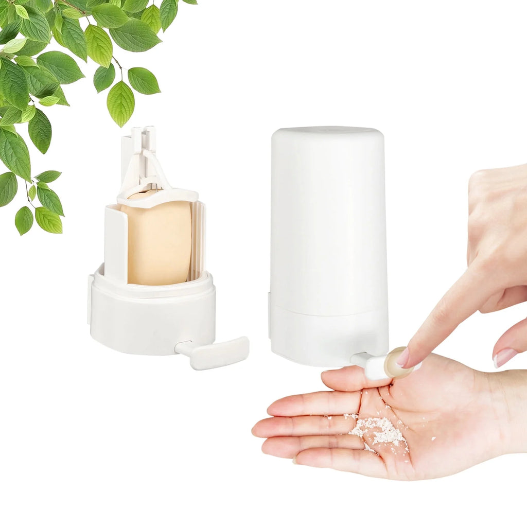 Foamflaker Soap Grinder, Foam Flaker Soap Grinder, Bar Soap Shaver, Bar Soap Dispenser, Soap Shaver for Bar Soap, Bar Soap Shredder Dispenser Wall Mounted