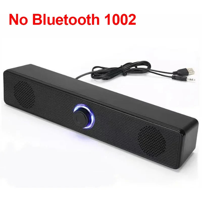 PC Soundbar Bluetooth + USB Powered Gaming Speaker