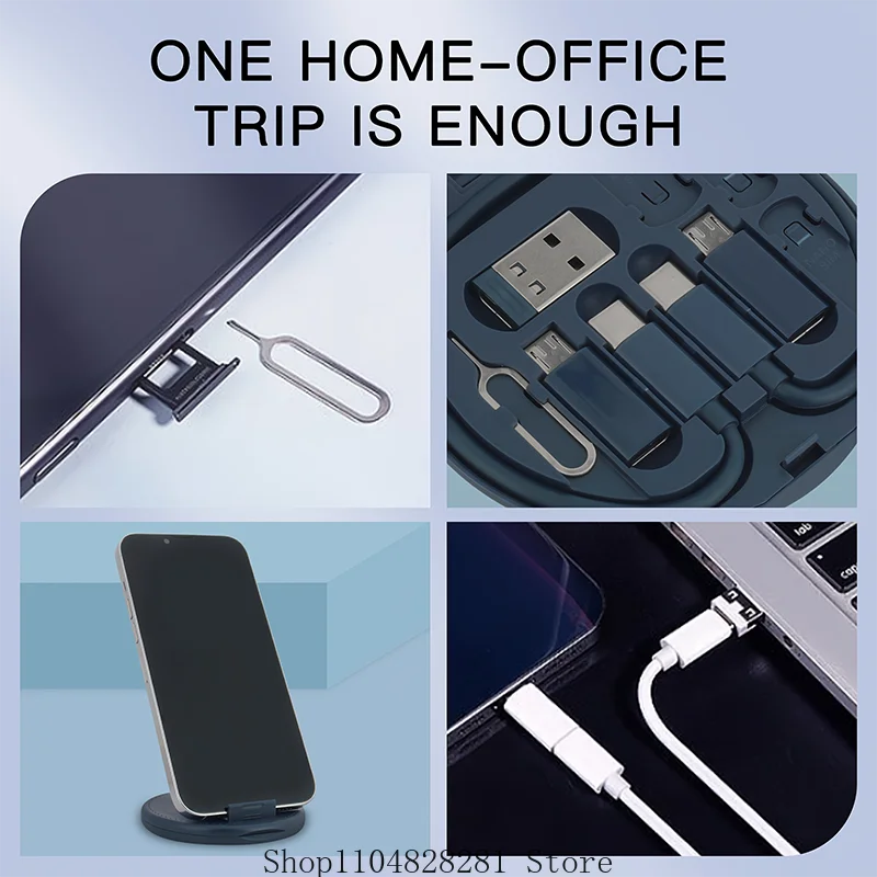 60W USB-C Charging Adapter + Multi Converter Set