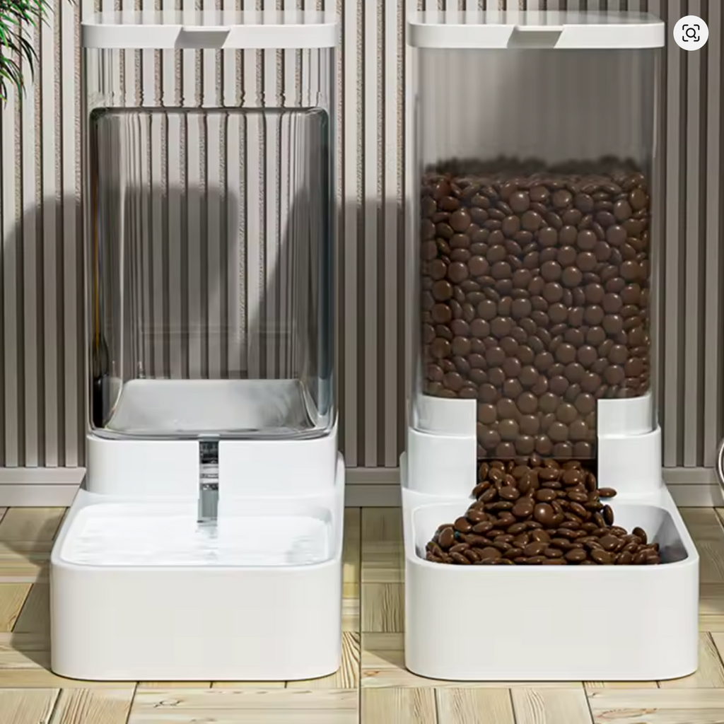 Automatic Pet Food Dispenser - Large Capacity Feeder