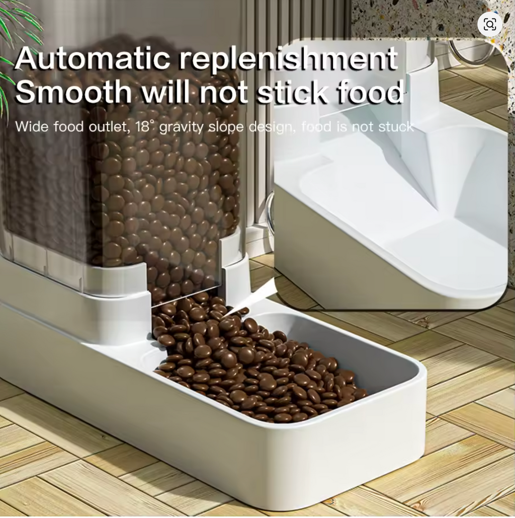 Automatic Pet Food Dispenser - Large Capacity Feeder