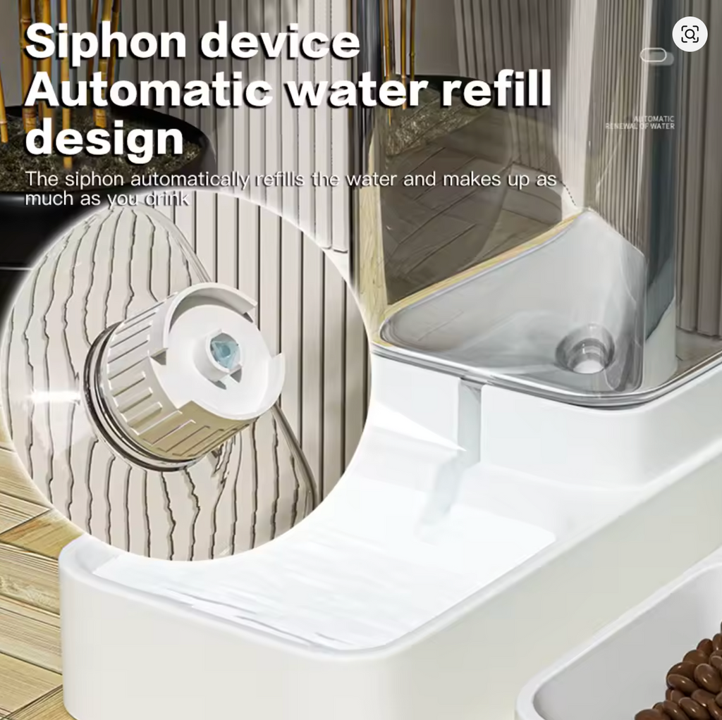 Automatic Pet Food Dispenser - Large Capacity Feeder