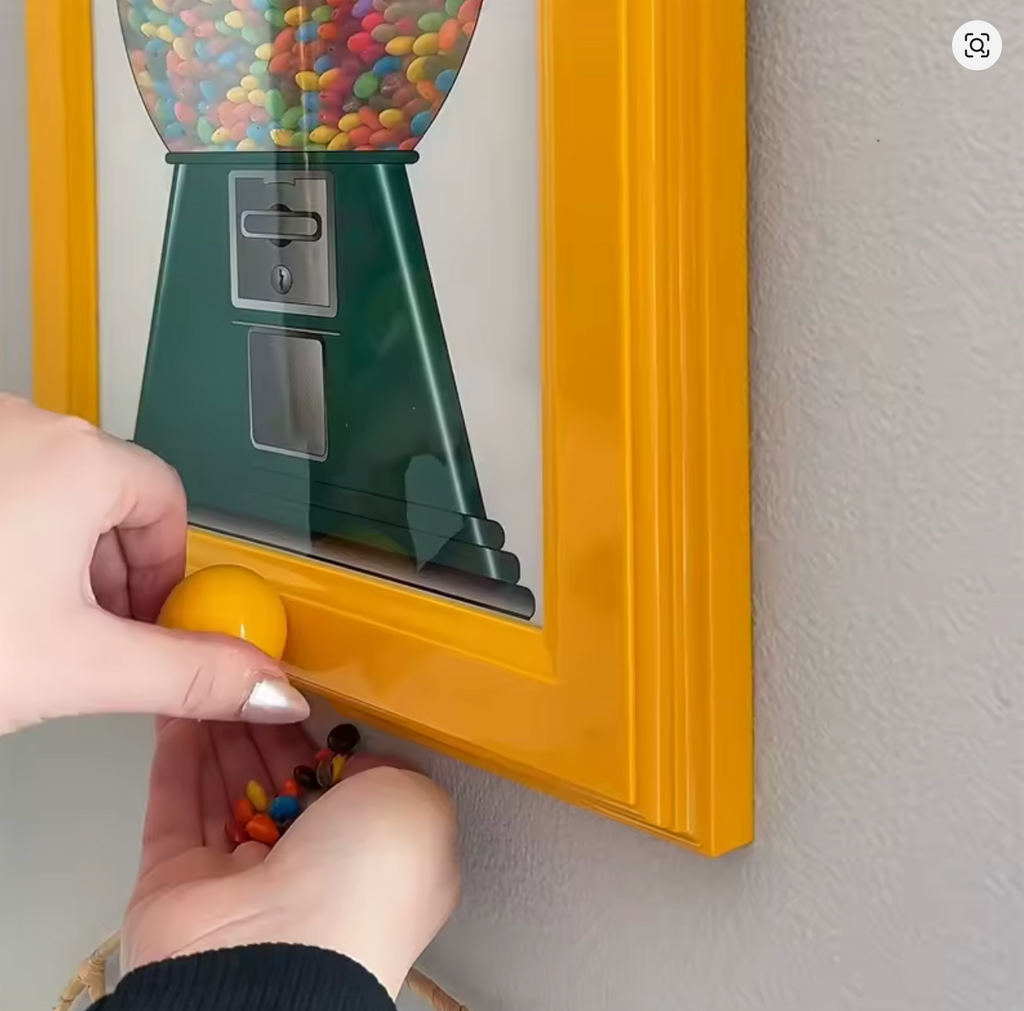 Picture Frame - Gumball Candy Dispenser Design