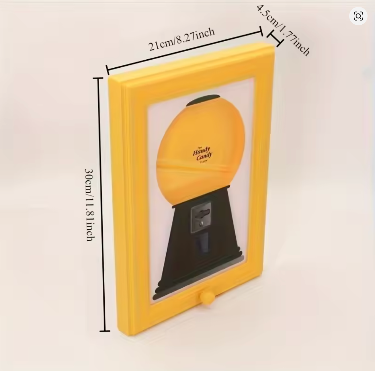 Picture Frame - Gumball Candy Dispenser Design