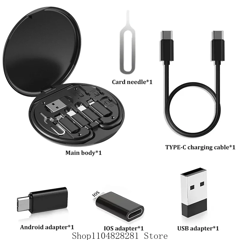 60W USB-C Charging Adapter + Multi Converter Set