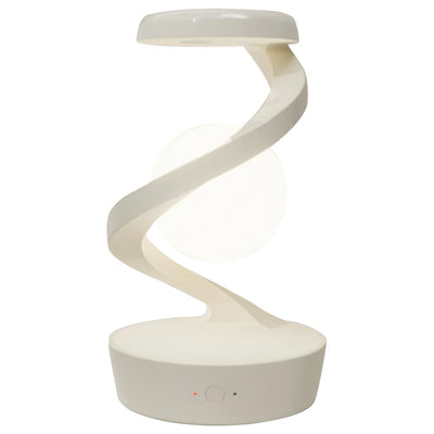 3D Levitating Ball Lamp RGB Floating LED Night Light with Wireless Phone Charger Floating and Spinning in Air with LED Moon Lamp