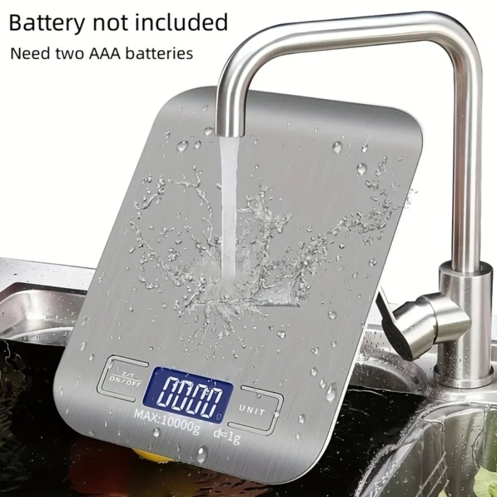 10Kg 1G Portable Kitchen Scale Electric Digital Food Coffee Scale LCD Display Measuring Scale Household Weight Measuring Tools