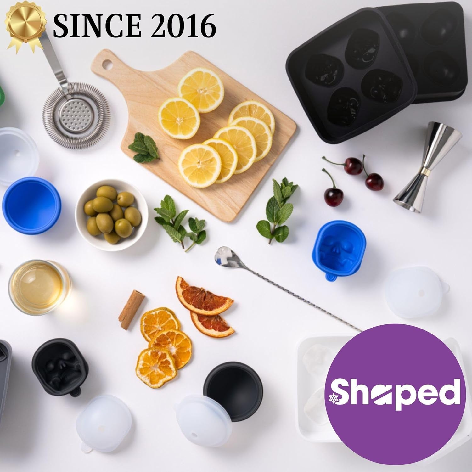 icemolds Horror Movie Character Molds – Halloween Silicone Molds for Chocolate, Candy, Resin, Crafts – 3D Scary Film Icons for Party Treats & DIY Decor (Orange)