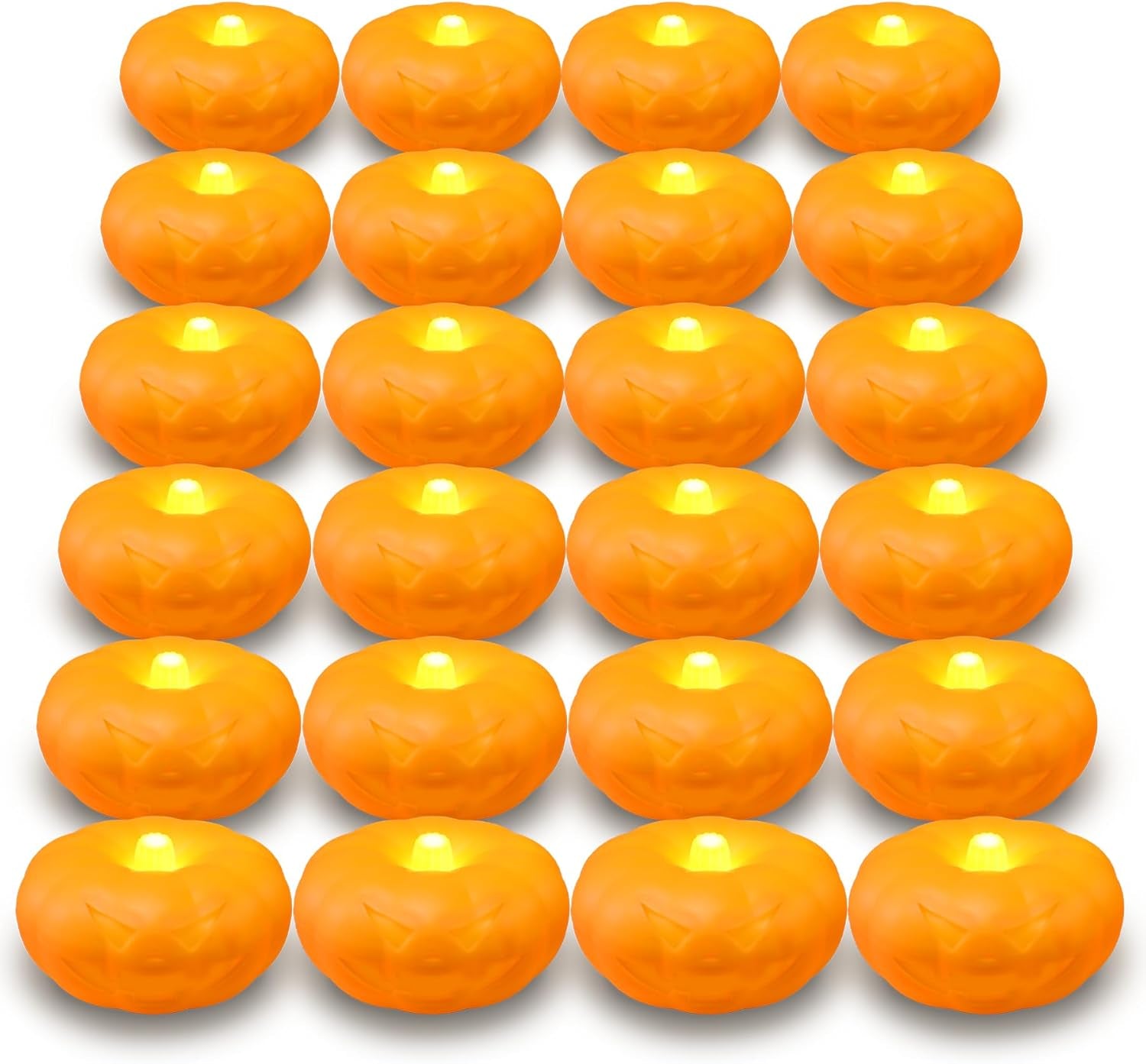 Halloween Decorations, 20 Pcs Floating Candles with Wand Magic Hanging Candles, Flickering Warm Light Flameless Floating LED Candle with Wand Remote, Battery Operated Taper Candle Set for Theme Party