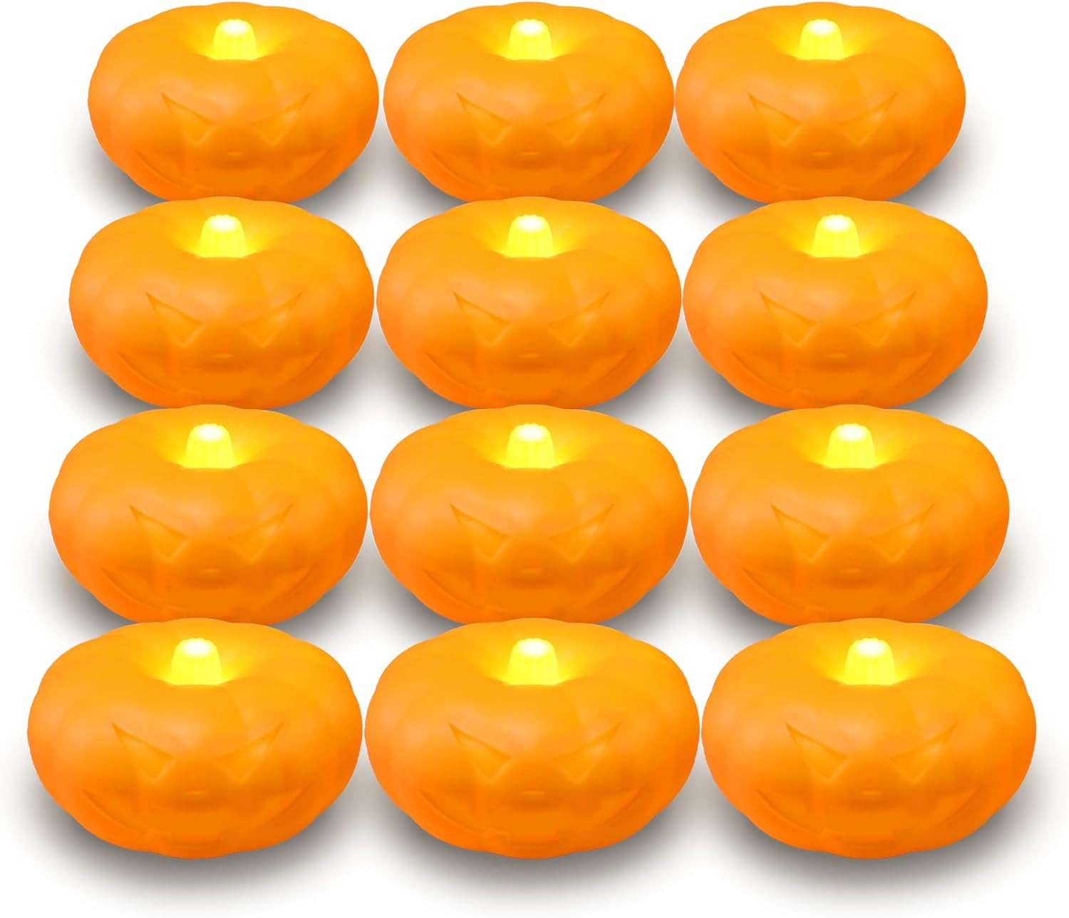 Halloween Decorations, 20 Pcs Floating Candles with Wand Magic Hanging Candles, Flickering Warm Light Flameless Floating LED Candle with Wand Remote, Battery Operated Taper Candle Set for Theme Party